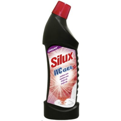 Silux WC GEL POWER Dvojitá síla rozpouští a odstraňuje špínu 750ml