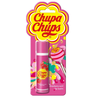 Chupa chups balzám na rty strawberry