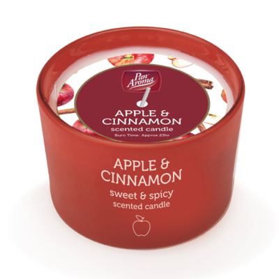 PanAroma vonná svíčka Apple & Cinnamon 85g