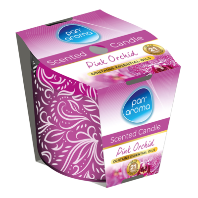 PanAroma dekorativní vonná svíčka Pink Orchid 85g