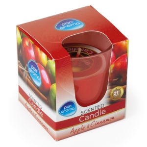 PanAroma vonná svíčka Apple And Cinnamon 85g