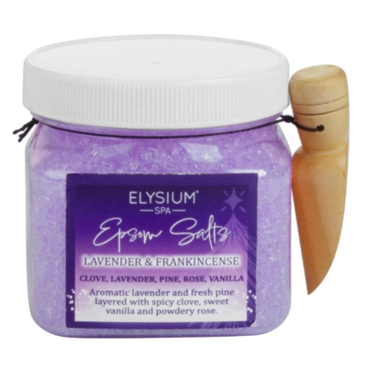 Elysium Spa Vánoční relaxační sůl Levandule 400g