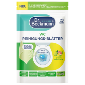 Dr.Beckmann Magic Leaves WC papírky Citrus 20ks