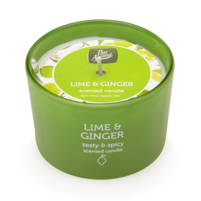 PanAroma vonná svíčka Lime & Ginger 85g