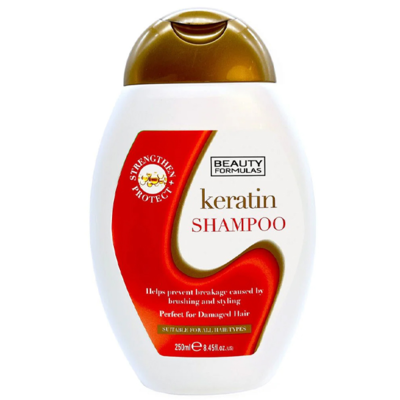 Beauty Formulas vlasový šampon s keratinem 250ml