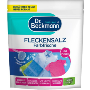 Dr.Beckmann speciální sůl na odstranění skvrn z barevného prádla OXI Power 400g