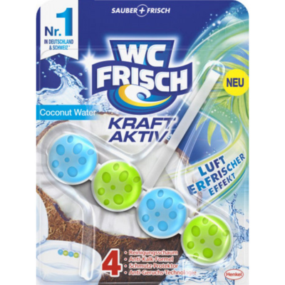 WC Frisch aktivní kuličky do toaletní mísy Aktiv Coconut Water 50g