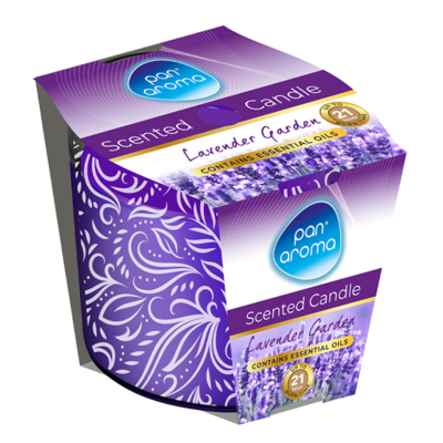 PanAroma dekorativní vonná svíčka Sooth Lavender 85g