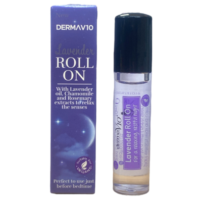 Derma V10 levandulový relaxační Roll-on 10ml